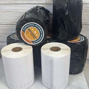 (7) Betckey Thermal Shipping Labels Rolls 4x6 Compatible w DYMO 4XL 220/Roll